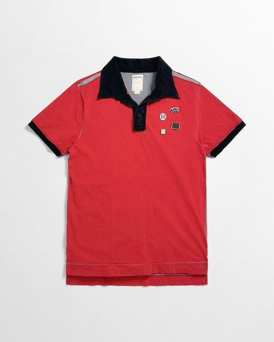 Diesel, Raw Seam Souvenir Patch Polo