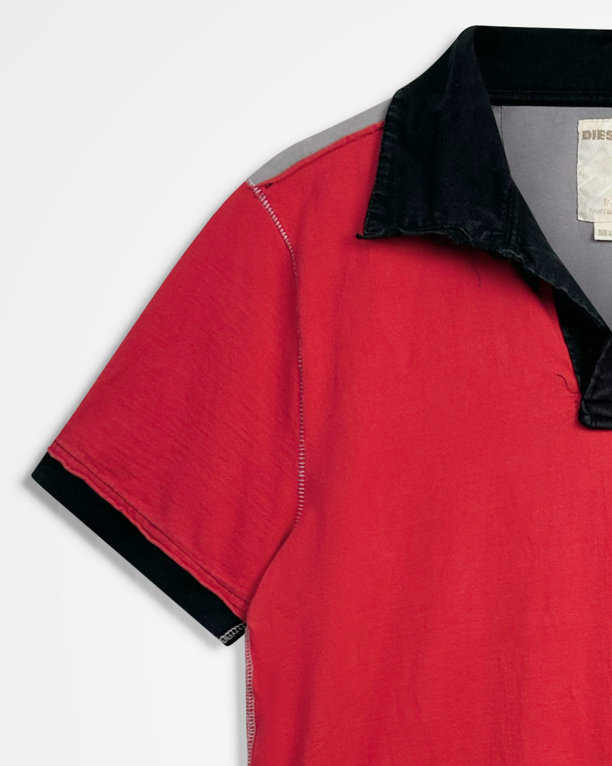 Diesel, Raw Seam Souvenir Patch Polo