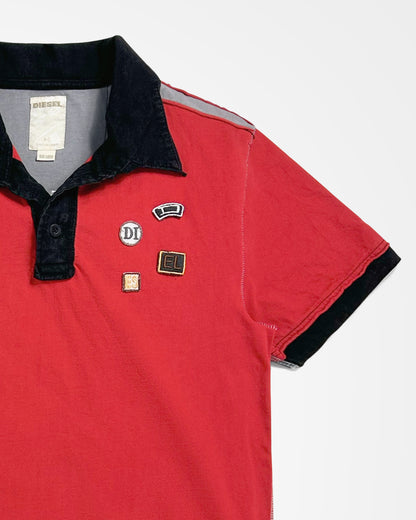 Diesel, Raw Seam Souvenir Patch Polo