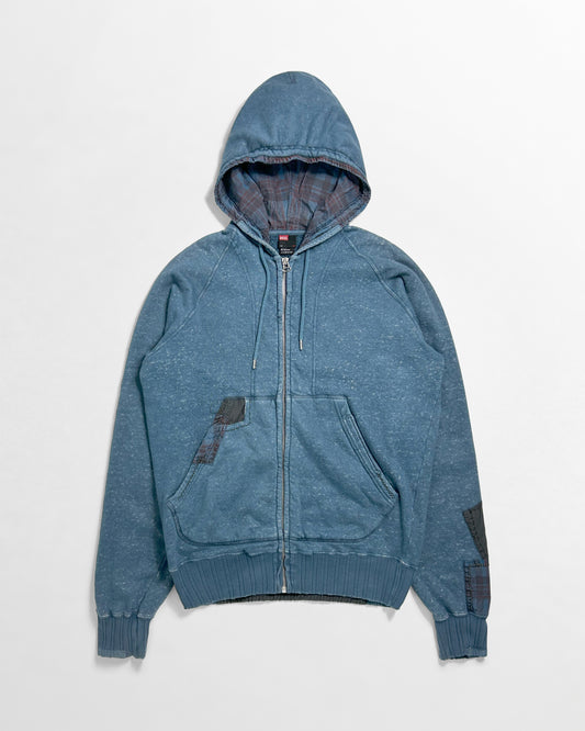 Diesel, Reconstructed Patchwork Hoodie