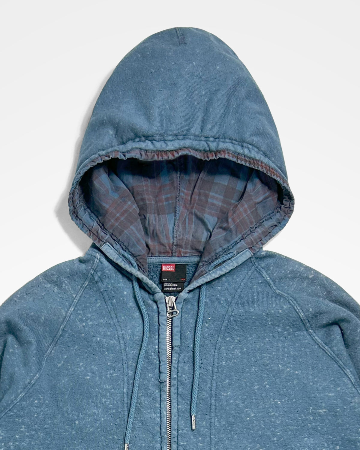 Diesel, Reconstructed Patchwork Hoodie