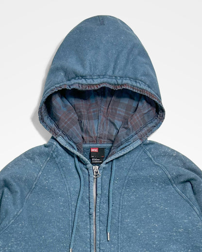 Diesel, Reconstructed Patchwork Hoodie