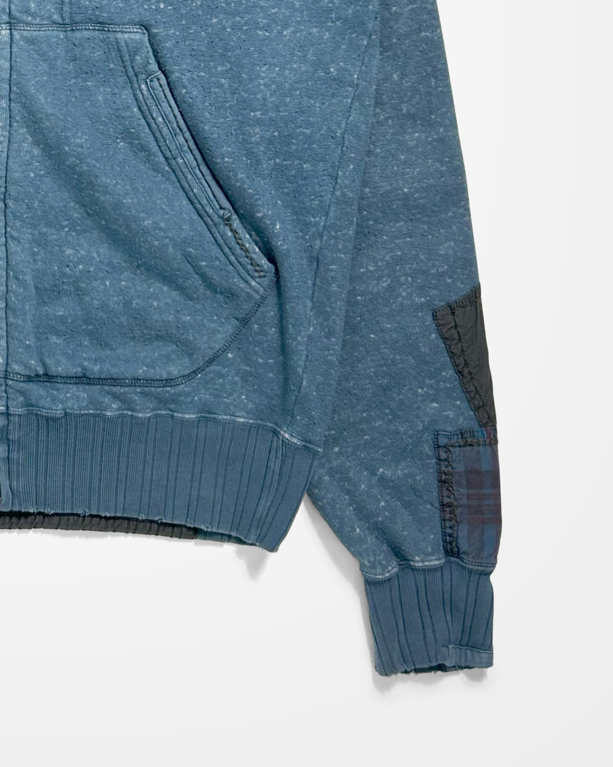 Diesel, Reconstructed Patchwork Hoodie