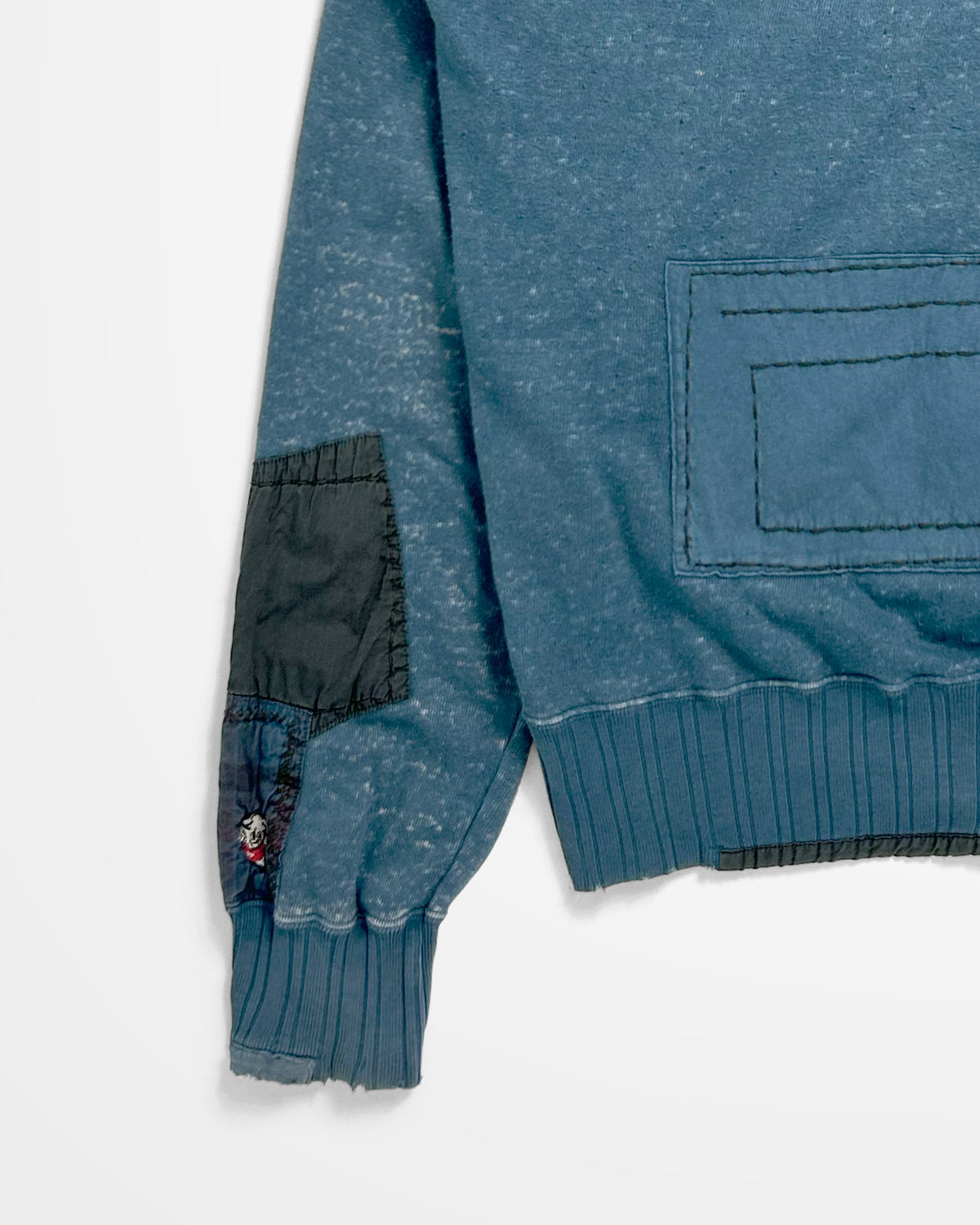 Diesel, Reconstructed Patchwork Hoodie