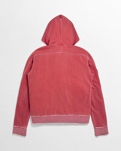 Diesel, SS02 Raw Seam Ribbed Hoodie