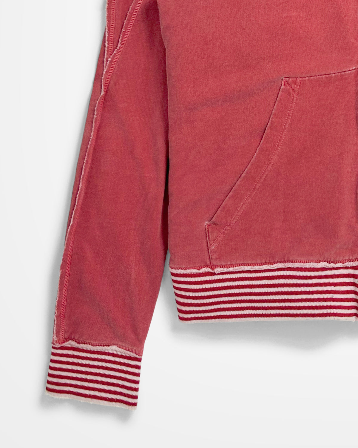 Diesel, SS02 Raw Seam Ribbed Hoodie