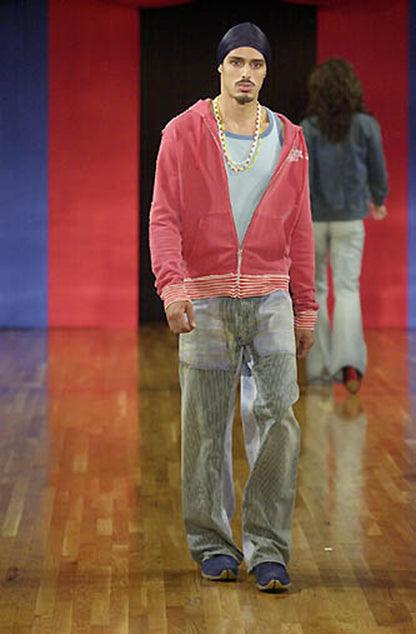 Diesel, SS02 Raw Seam Ribbed Hoodie