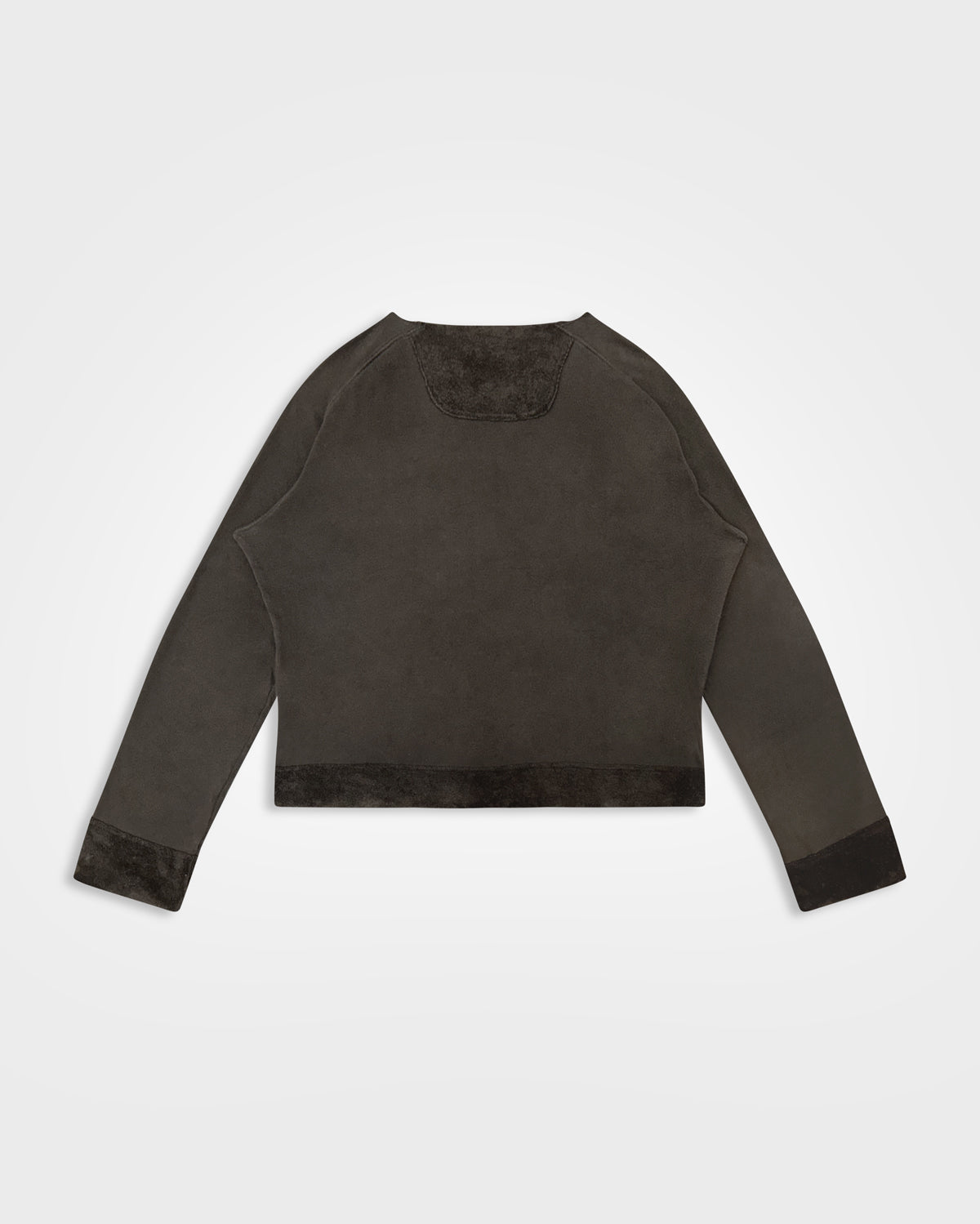 Diesel, 2000's French Terry Cropped Crewneck