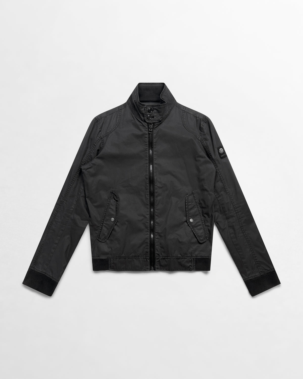 Diesel, Waxed Nylon Track Jacket