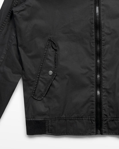 Diesel, Waxed Nylon Track Jacket