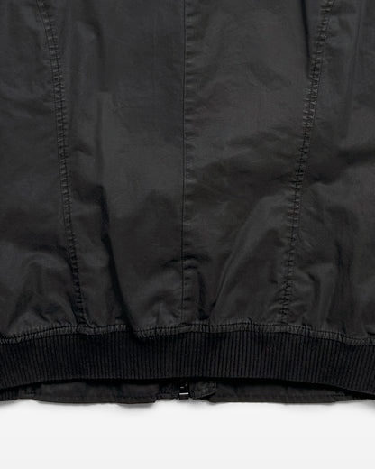 Diesel, Waxed Nylon Track Jacket