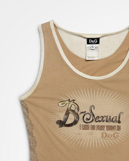 Dolce & Gabbana, 'Be Sexual' Lace Tank