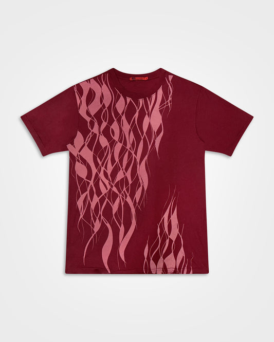 Etienne Ozeki, Abstract Flame T-Shirt