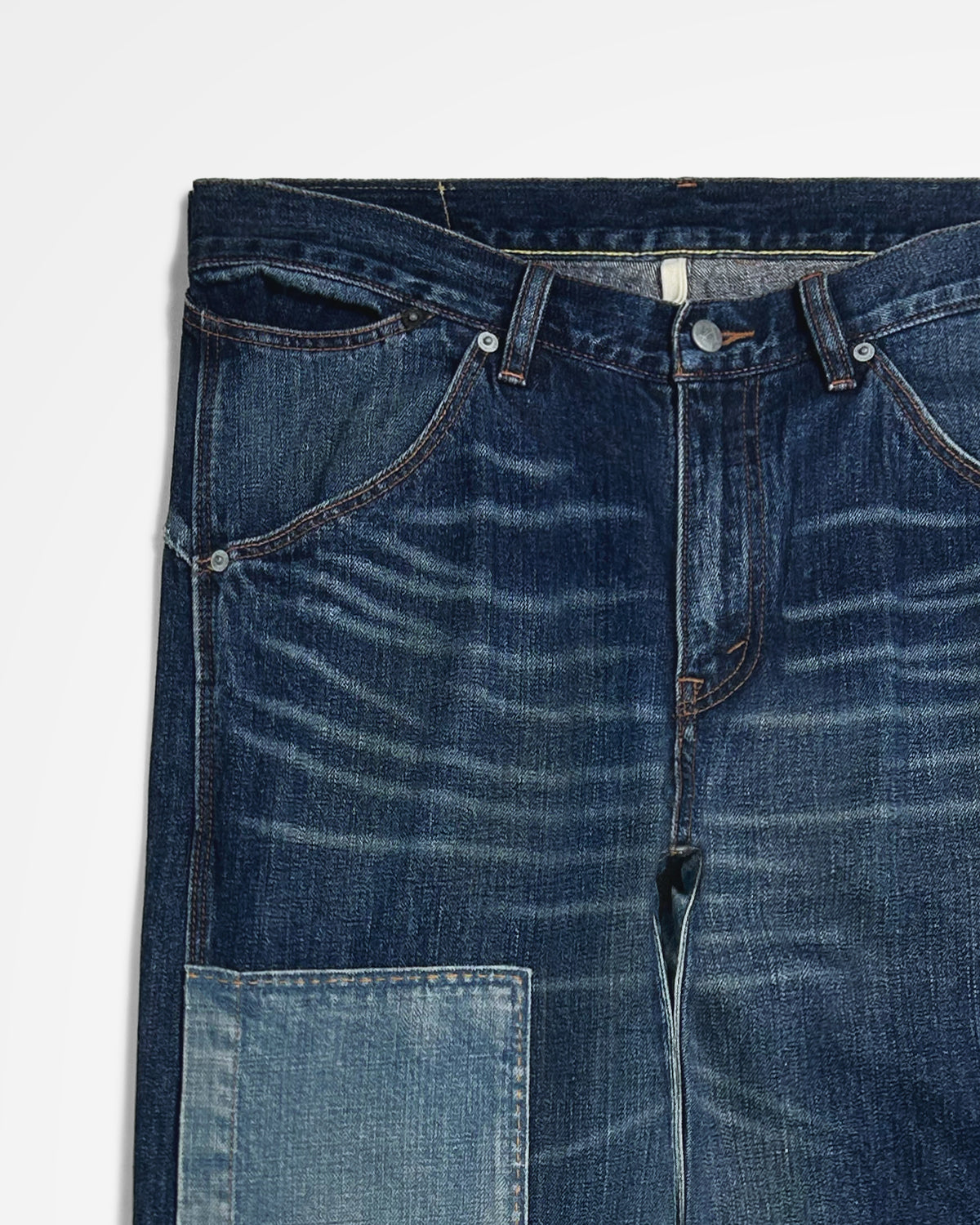 Etienne Ozeki, Belted Inseam Jeans