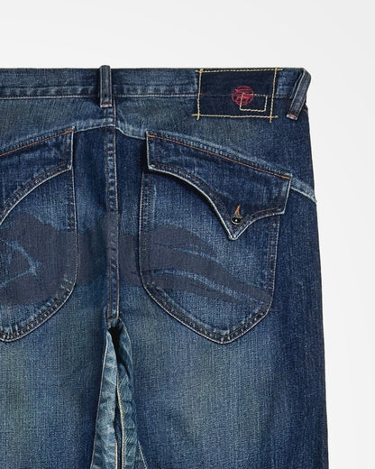 Etienne Ozeki, Belted Inseam Jeans