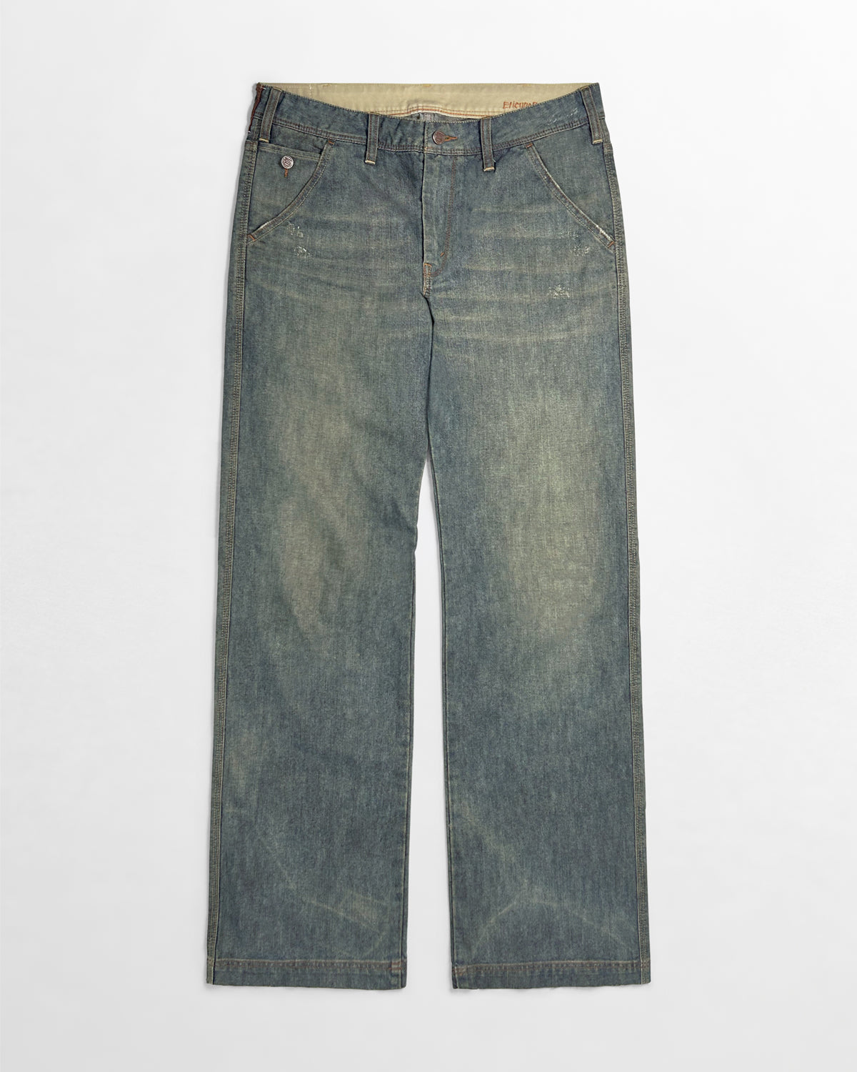 Etienne Ozeki, Grass Stained Distressed Jeans