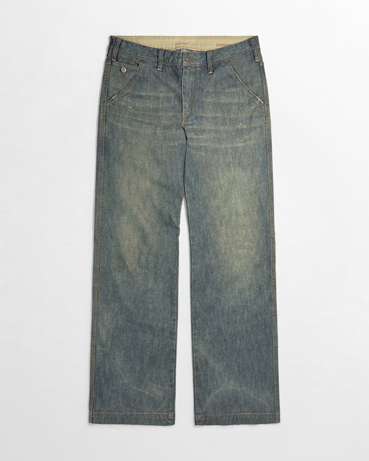 Etienne Ozeki, Grass Stained Distressed Jeans