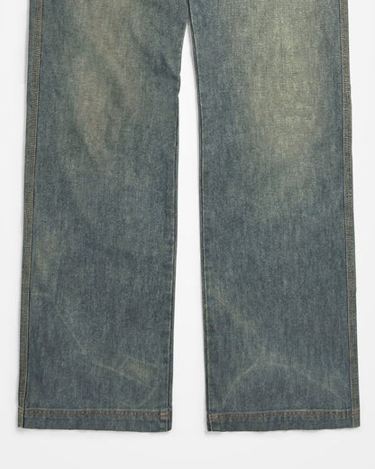 Etienne Ozeki, Grass Stained Distressed Jeans