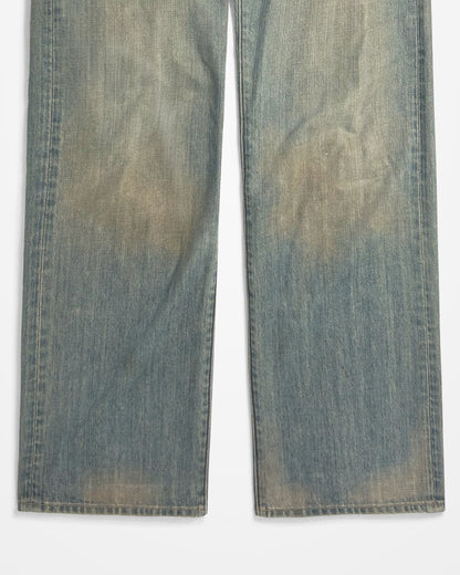 Etienne Ozeki, Rust Wash Buckle Jeans