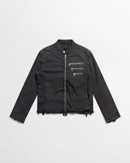 Griffin, Triple Zip Distressed Moto Jacket