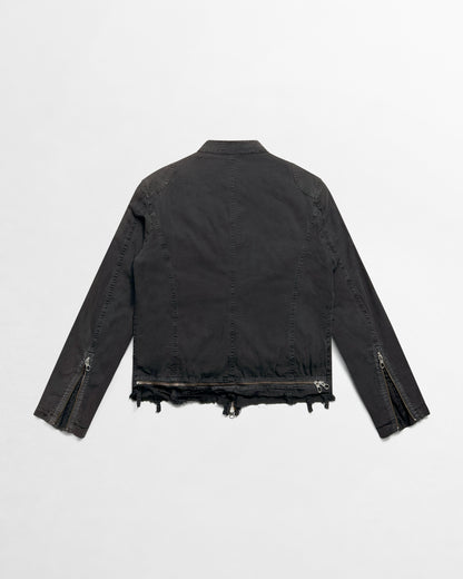 Griffin, Triple Zip Distressed Moto Jacket