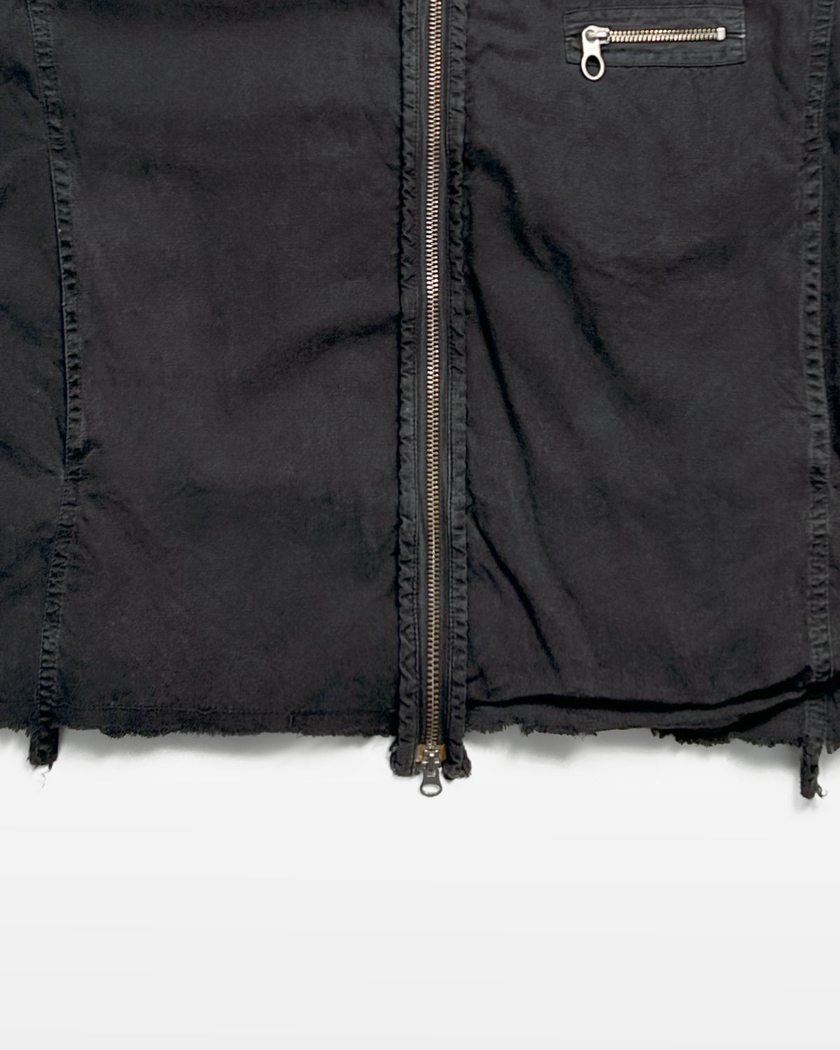Griffin, Triple Zip Distressed Moto Jacket