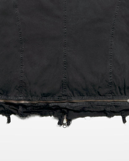 Griffin, Triple Zip Distressed Moto Jacket