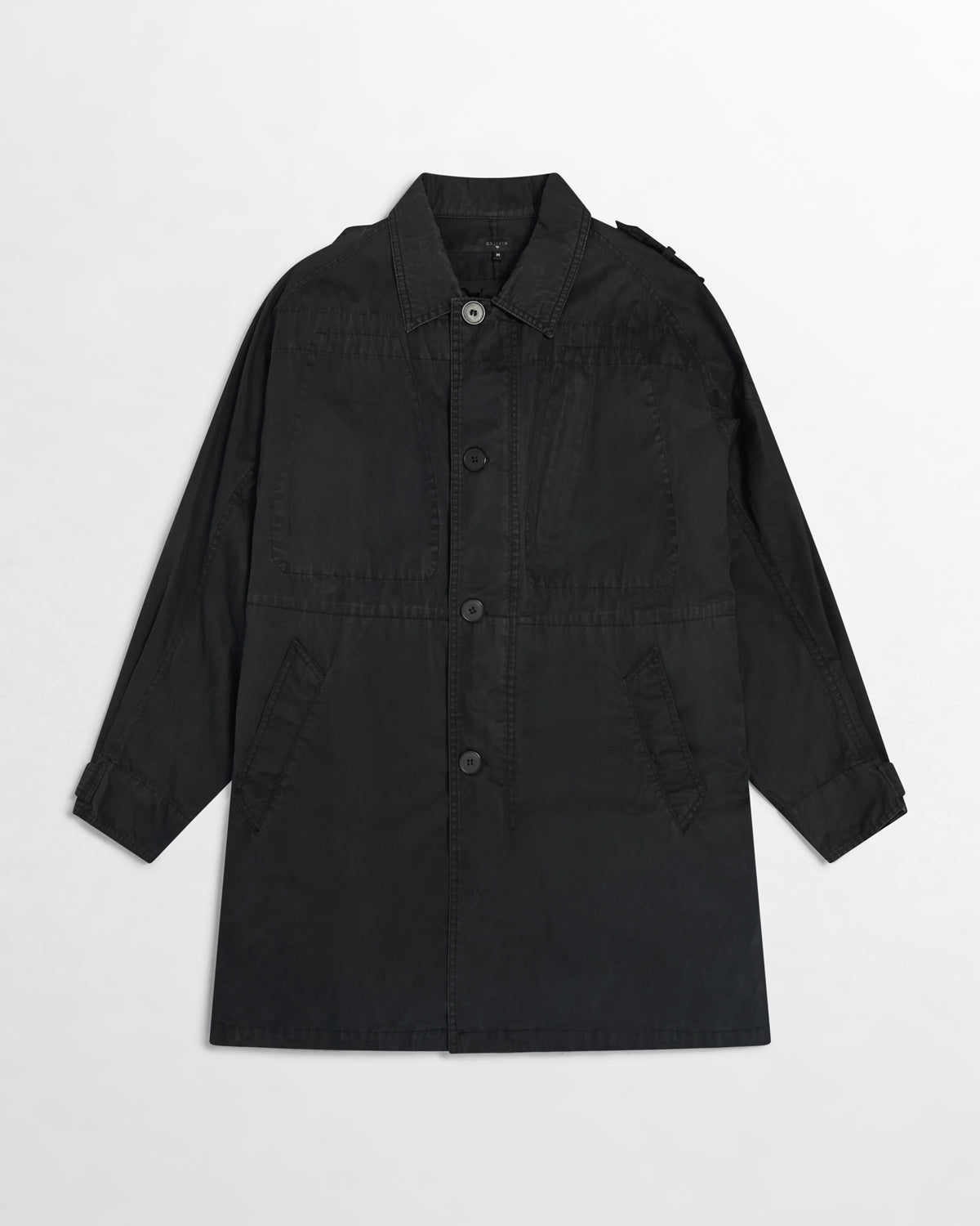 Griffin, Washed Mid-Length Field Jacket