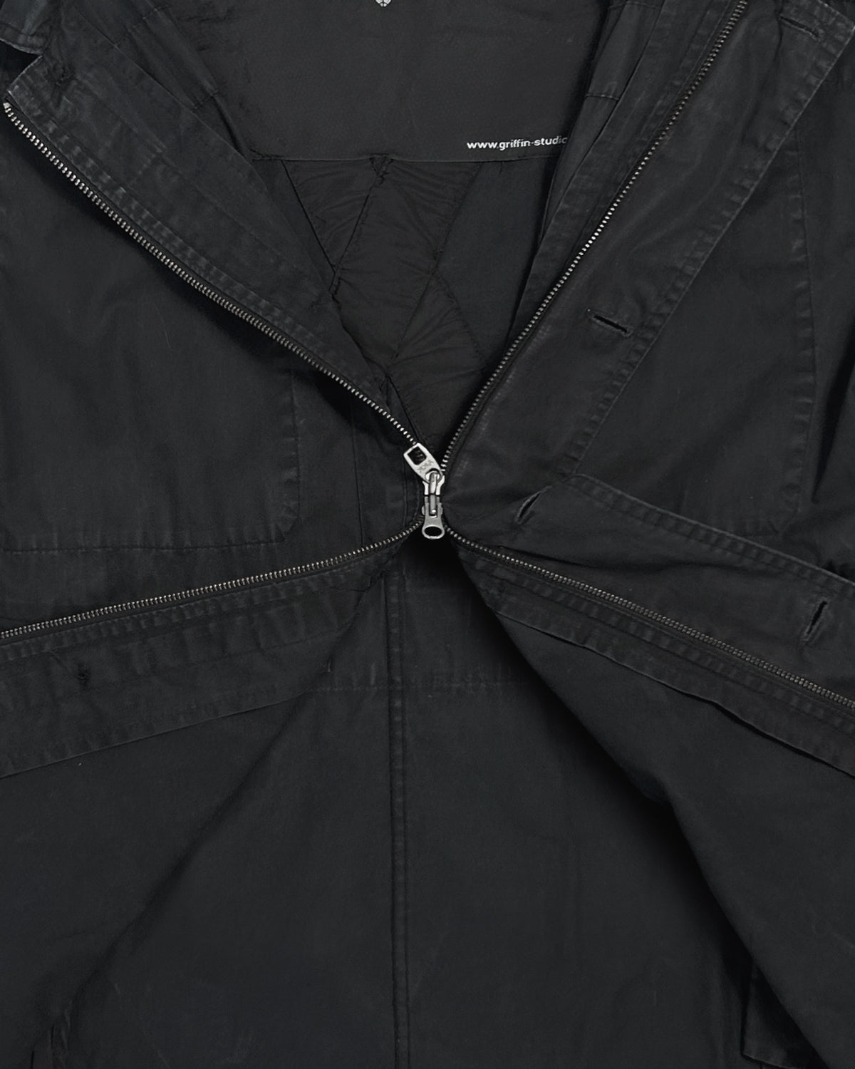 Griffin, Washed Mid-Length Field Jacket