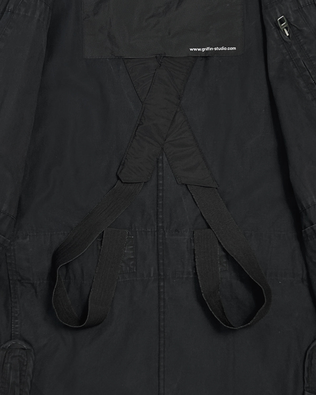 Griffin, Washed Mid-Length Field Jacket