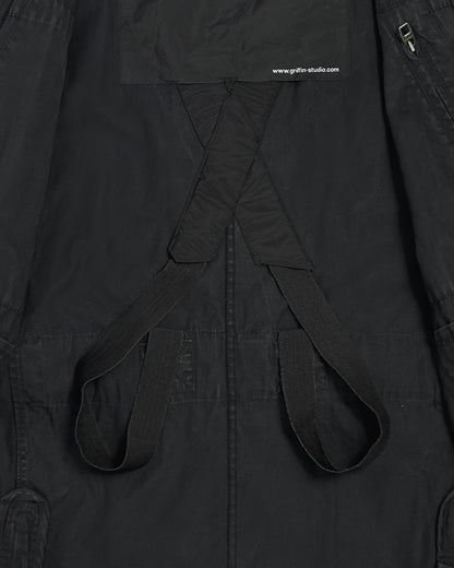 Griffin, Washed Mid-Length Field Jacket