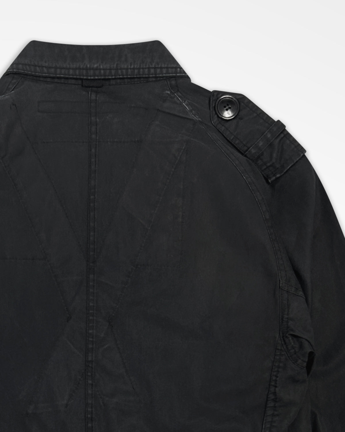 Griffin, Washed Mid-Length Field Jacket