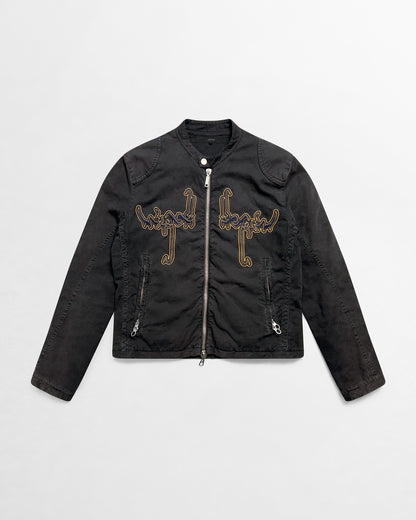 Griffin, Wasp Moto Jacket Washed Black