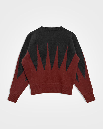 Issey Miyake, 1970's Spiked Wool Knit