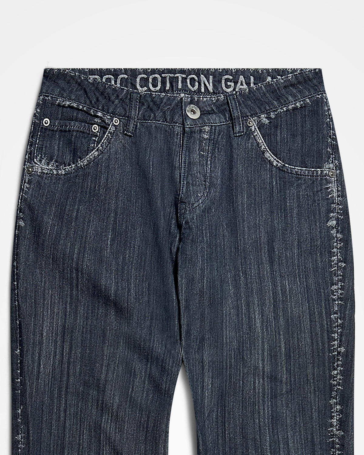 Issey Miyake, SS08 A-POC Abrasive Seam Straight Jeans