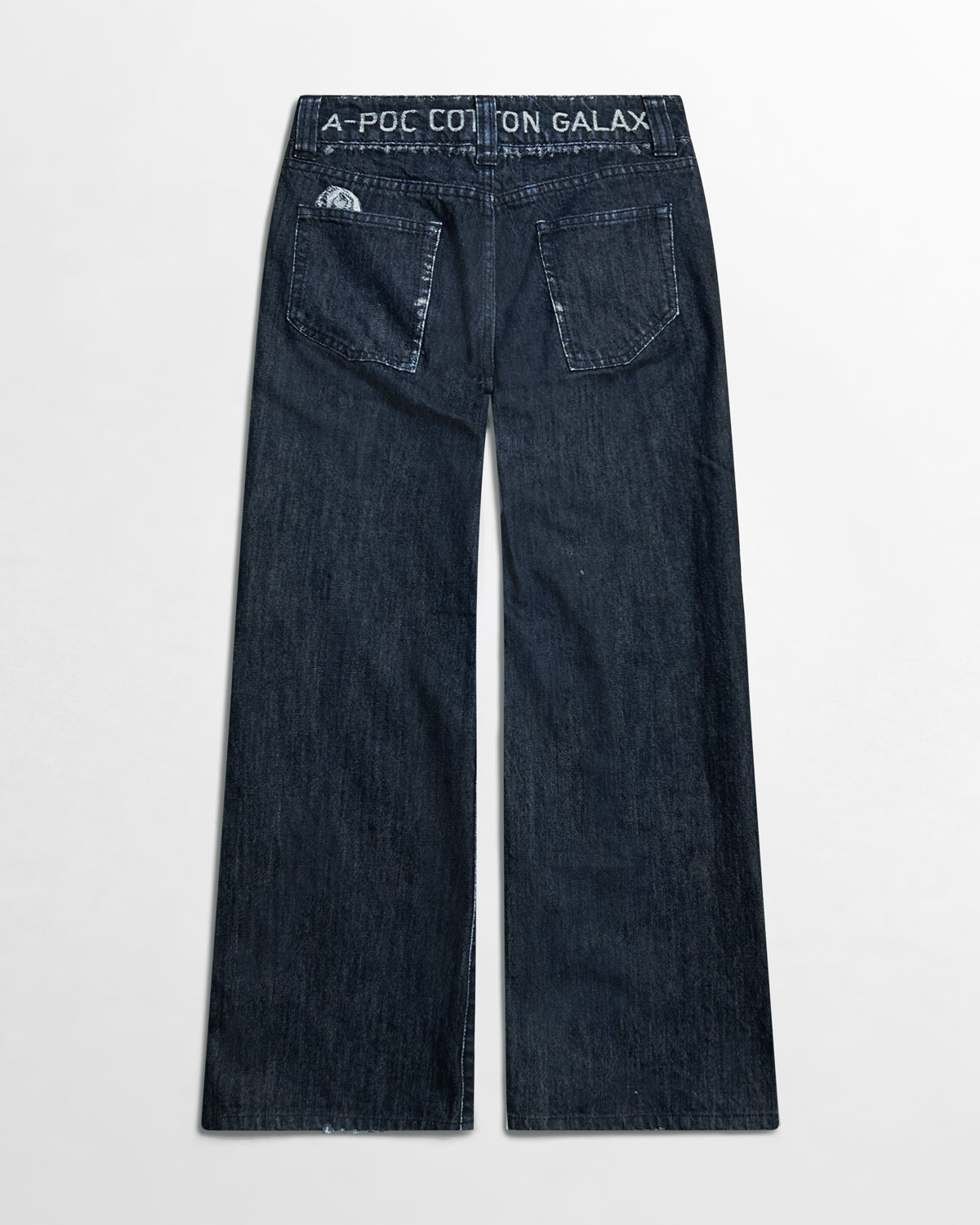Issey Miyake, SS08 A-POC Abrasive Seam Boot Cut Jeans