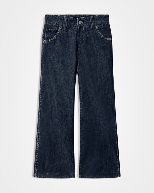 Issey Miyake, SS08 A-POC Abrasive Seam Boot Cut Jeans