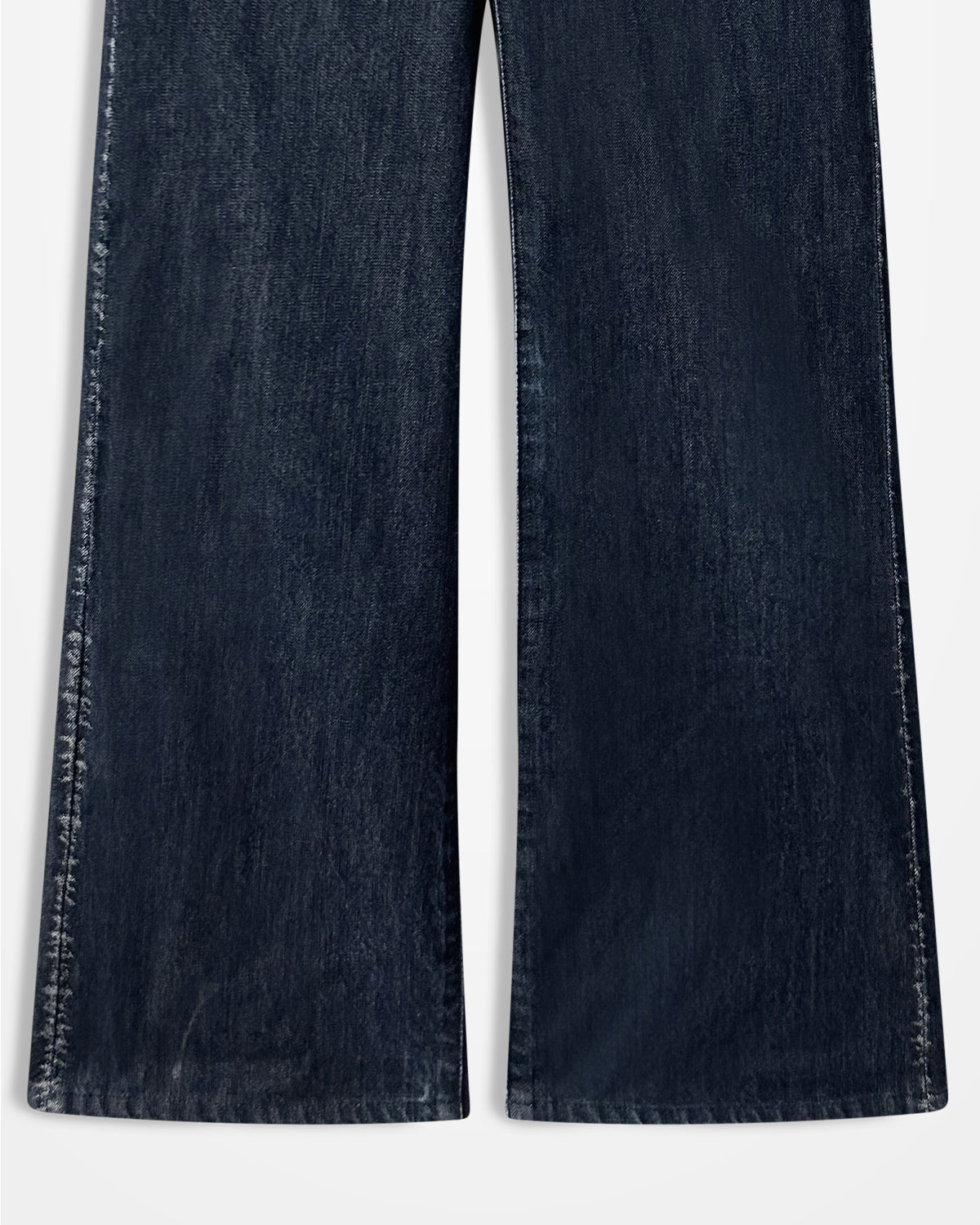 Issey Miyake, SS08 A-POC Abrasive Seam Boot Cut Jeans