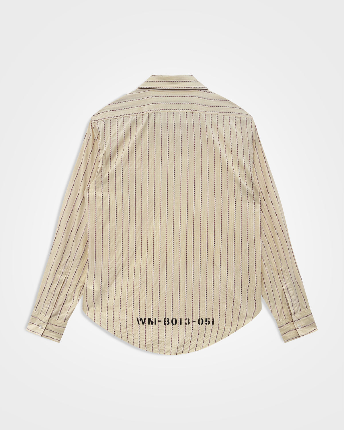 Junya Watanabe Man, SS04 Chain-Link Striped Military Shirt