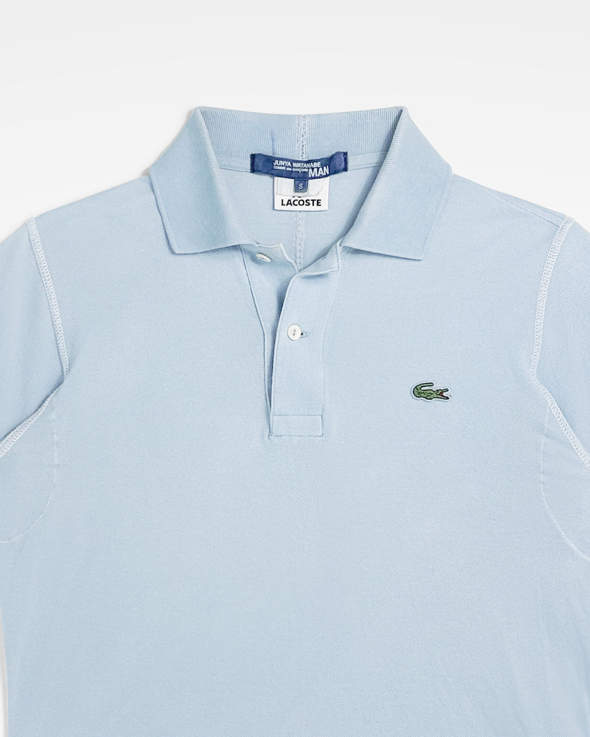 Junya Watanabe x Lacoste, SS08 Reconstructed Contrast Stitch Polo