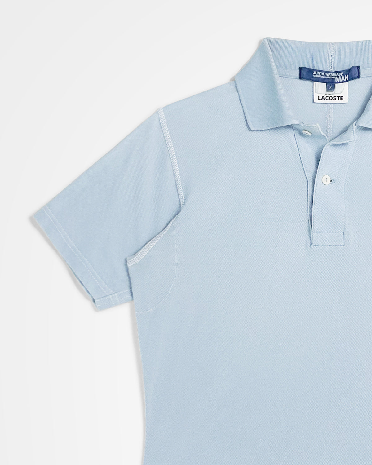 Junya Watanabe x Lacoste, SS08 Reconstructed Contrast Stitch Polo