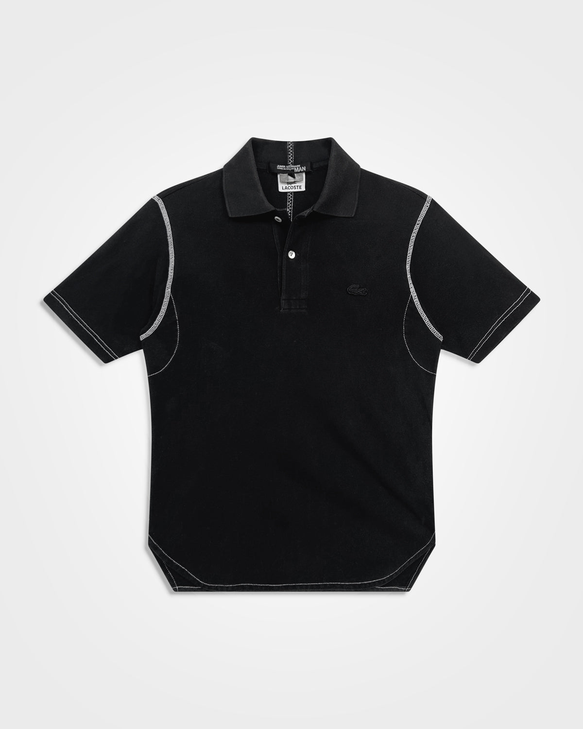 Junya Watanabe x Lacoste, SS08 Reconstructed Contrast Stitch Polo