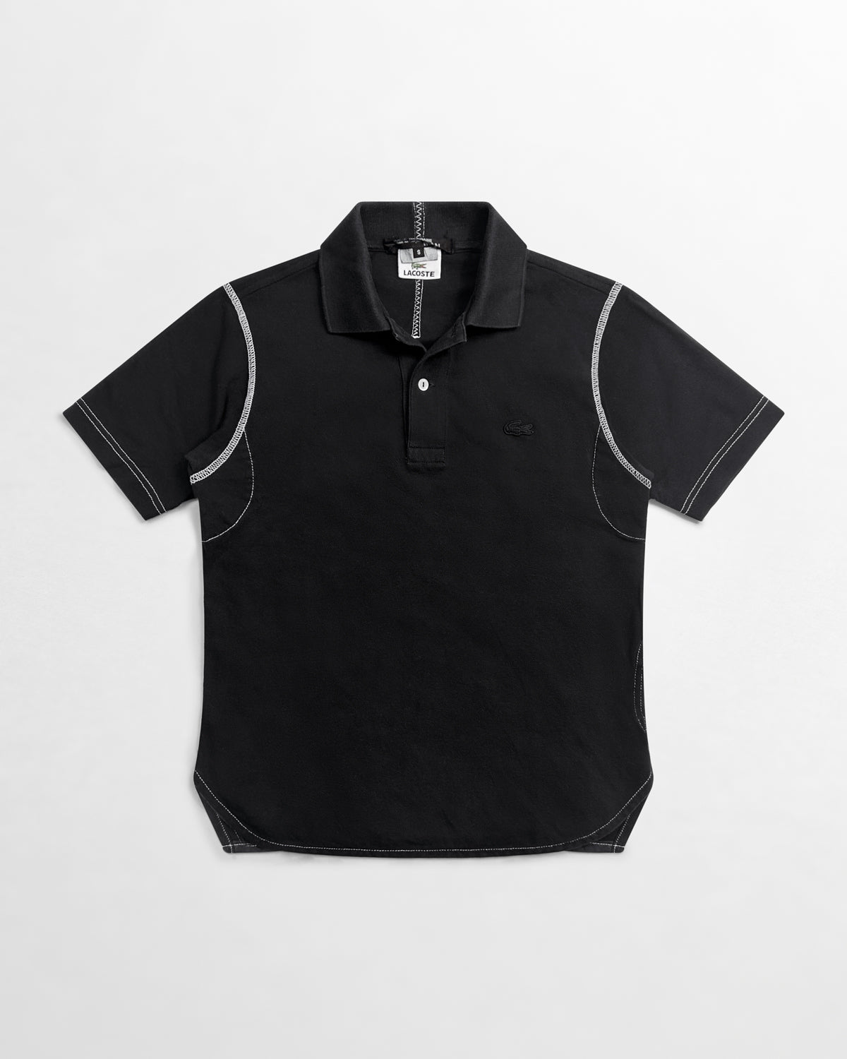 Junya Watanabe x Lacoste, SS08 Reconstructed Contrast Stitch Polo