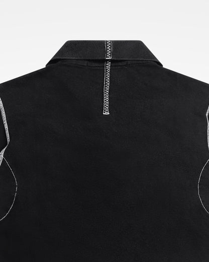 Junya Watanabe x Lacoste, SS08 Reconstructed Contrast Stitch Polo