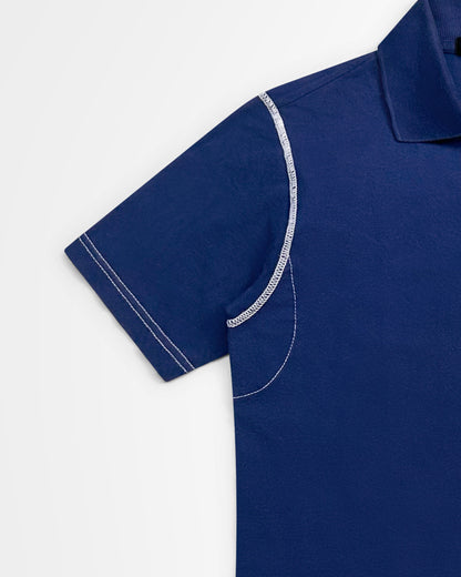 Junya Watanabe x Lacoste, SS08 Reconstructed Contrast Stitch Polo