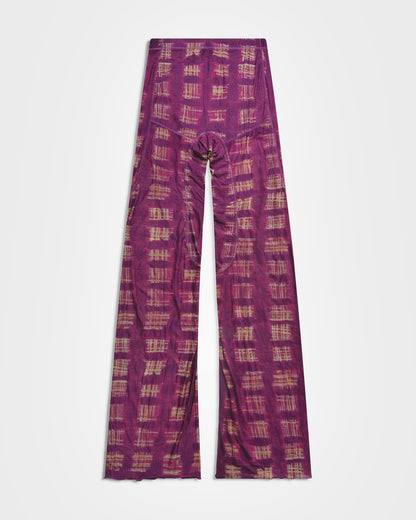 KNWLS, AW22 Acid Plaid Halcyon Leggings