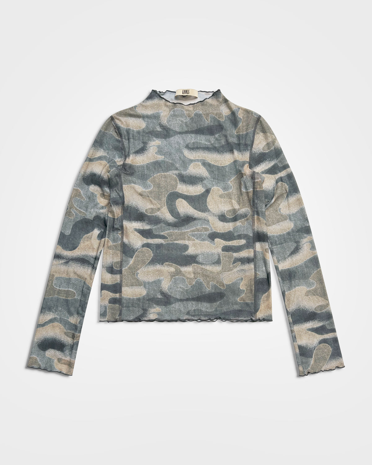 KNWLS, AW24 Dark Camo Halcyon Top