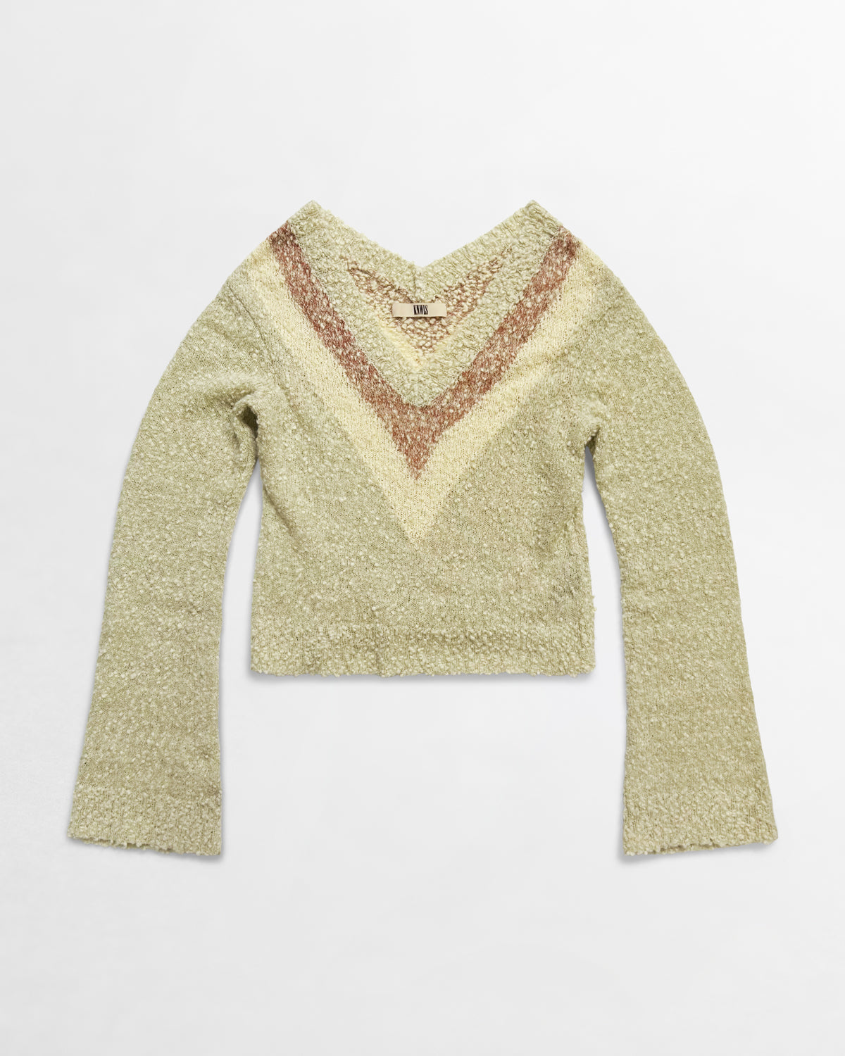 KNWLS, AW24 Explosion Jumper Cream Speck