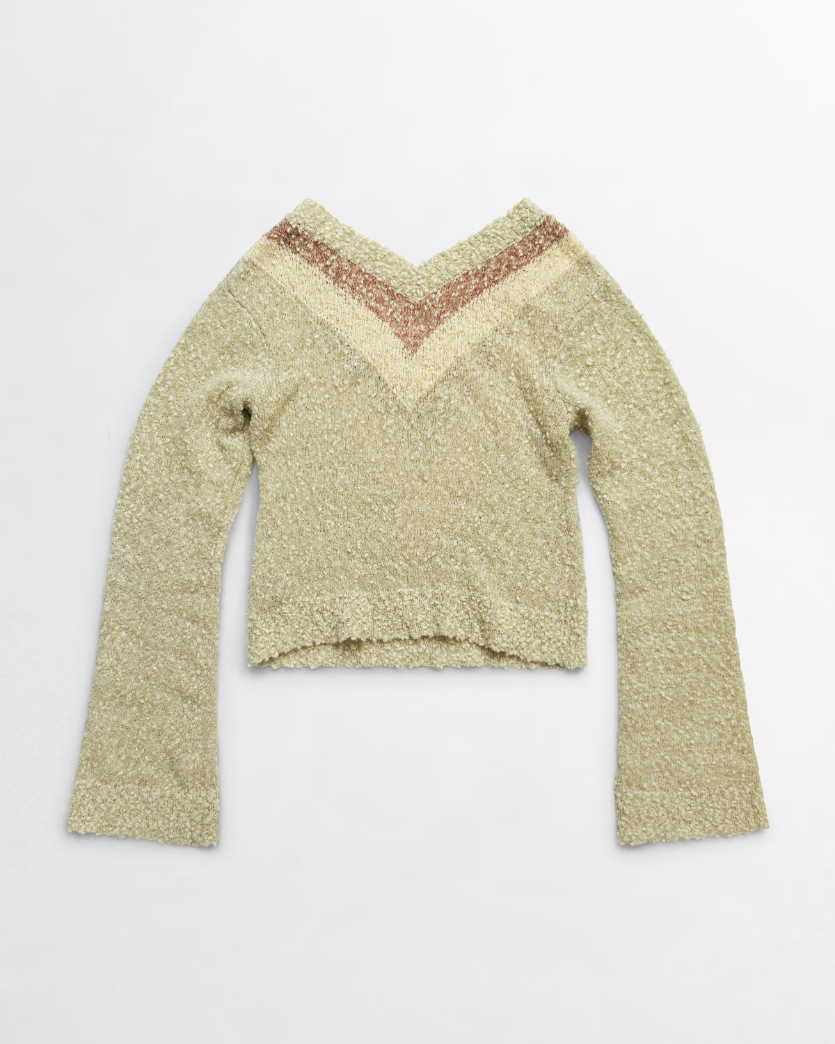 KNWLS, AW24 Explosion Jumper Cream Speck
