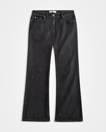 KNWLS, AW24 Washed Charcoal Alice Jeans